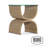BOBO Intriguing Objects Lenny Woven End Table