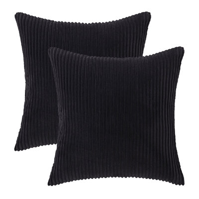 Striped Throw Pillow Cover
