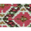 Flatweave Wool Ikat Area Rug in Multi