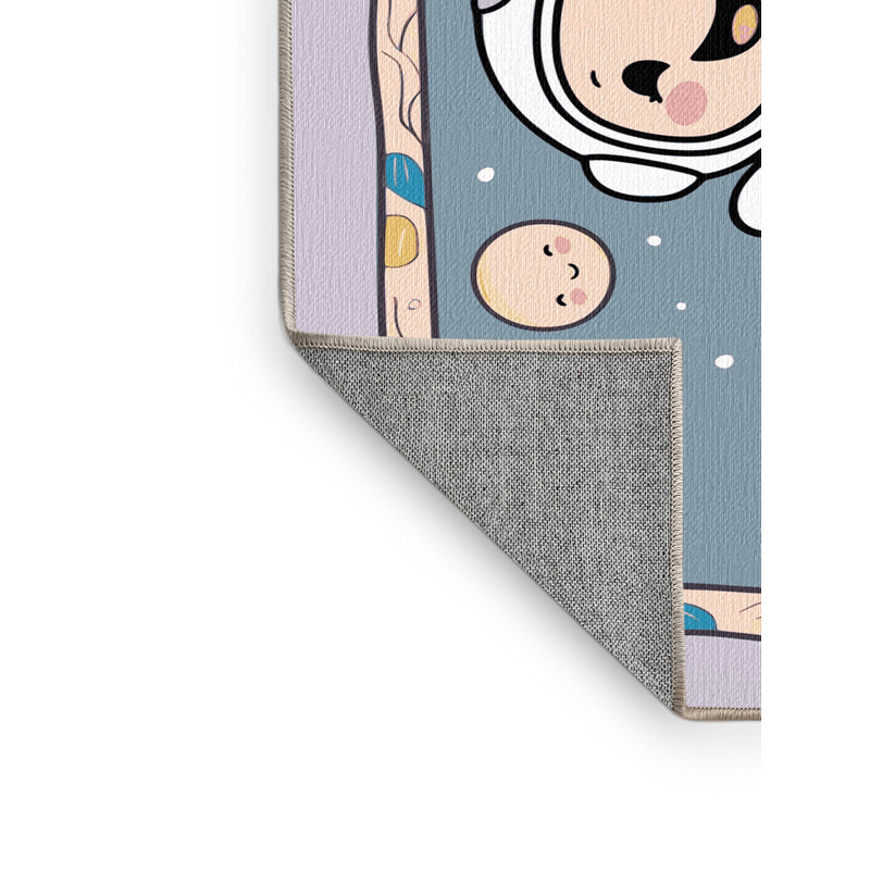 Tapis pour enfant East Urban Home, Rectangulaire 2 pi x 3 pi