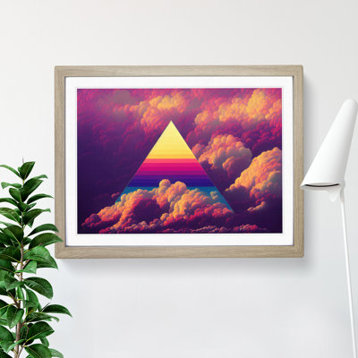 Engaging Cloudy Sky - Single Picture Frame Print