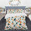 Ensemble de housse de couette Peach Green Tiles III - Tiles-109149096