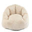 Fauteuil à billes d'intérieur de style fauteuil confortable, beige