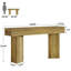 Table d'appoint rustique, console compacte, canapé