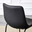 Ensemble de 4 chaises d'appoint à cadre en métal pour la maison-437997929