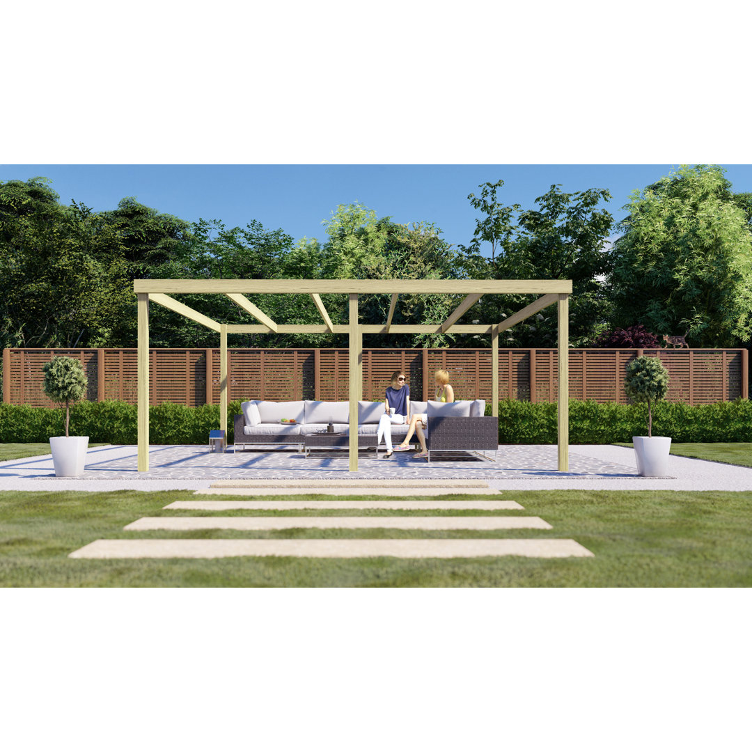 Angelys Solid Wood Pergola