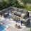 5 - Person Patio Conversation Set with Cushions