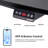 Macawley Adjustable U-Shaped Metal Base Standing Desk
