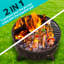 Bulle Round Steel Wood Burning Fire Pit