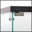 Vitrine en verre 4 tablettes avec porte-229445128