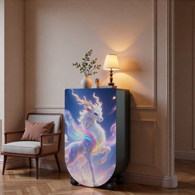 Household light luxury French storage cabinet