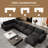 Chenille Modular Compression Sofa Sectional Sofa-702297766