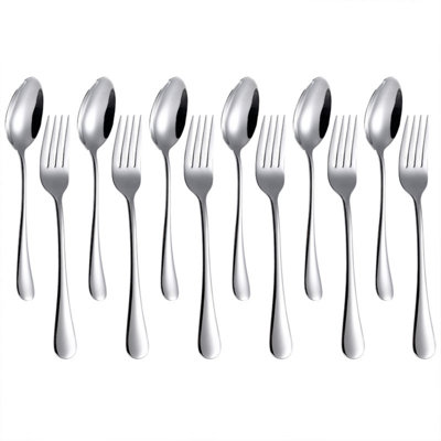 Mercer41 Kysir Stainless Steel Flatware Set - Service for 6