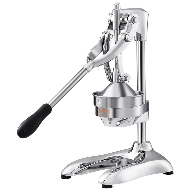 Stainless Steel Manual Citrus Juicer with Ergonomic Handle