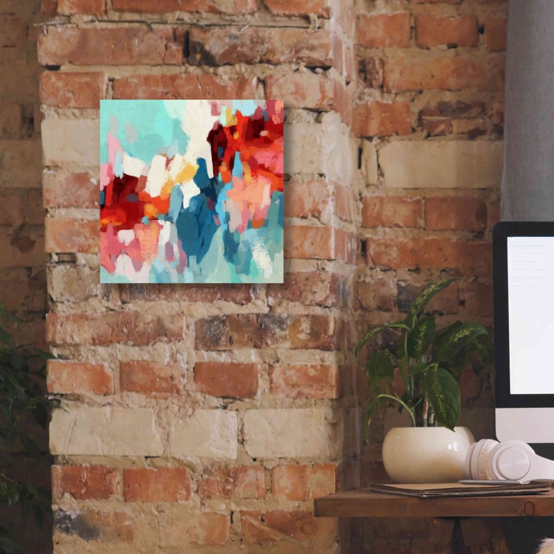 «Abstraction 2» par Christov Art, estampe numérique sur toile, H 12 po x l 12 po x P 0,75 po