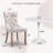 31.5" Round Dining Table, Top With Metal Base-1729952825