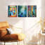 3 Piece Wrapped Canvas Set
