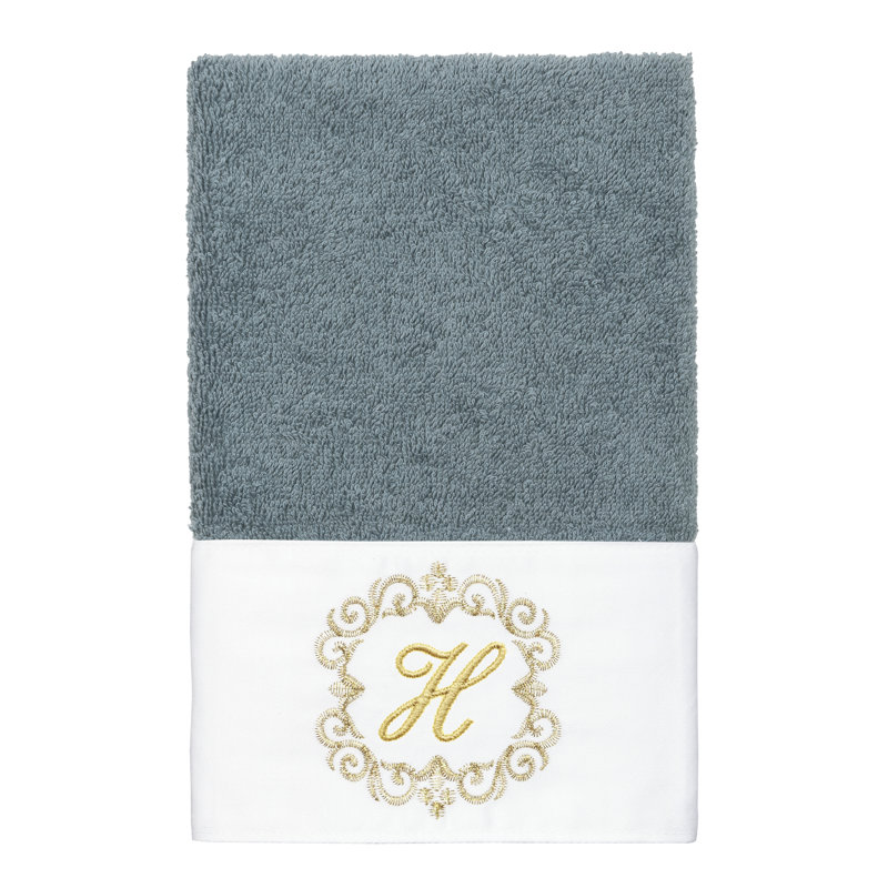 Linum Home Textiles 100% Turkish Cotton MONICA 3PC Embellished Towel Set, H