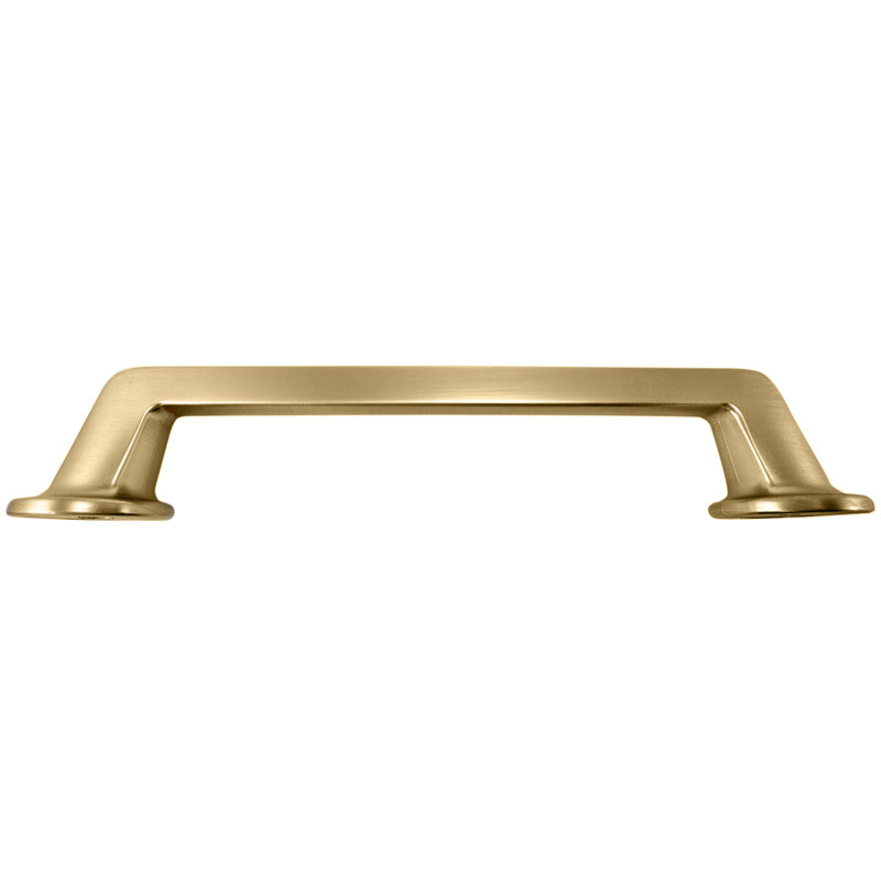 Pull - Princeton, Matte Brushed Brass, 3 39/50"