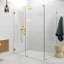 Illume 60 in. x 41.5 in. x 78 in. 90-degree Fully Frameless Wall Hinged Glass Shower Enclosure-1419938213