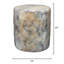 Cedar Side Table, Marbled Cream-314889794