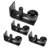 Wall Mount Heavy Duty Sliding Barn Door Floor Guide，8 Assemble Setup Options，Flush Design Bottom