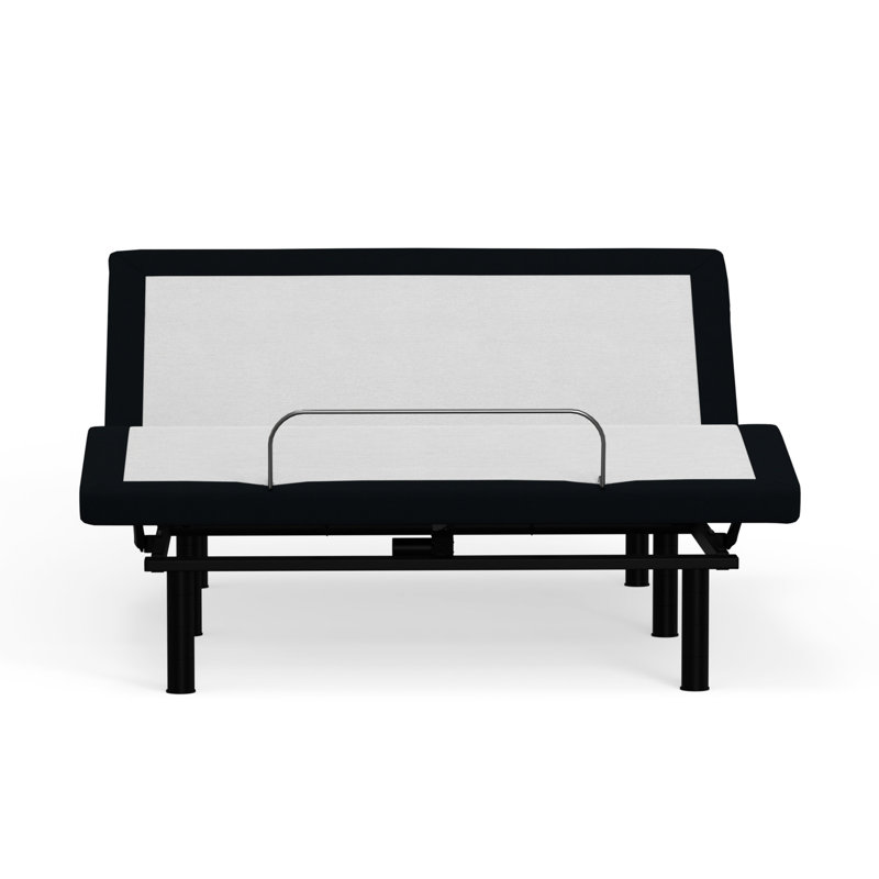 Base réglable modèle 3 pour un confort maximal, articulations de la tête et des pieds lisses, lit à distance en métal gris avec base sans fil, gris, expérience utilisateur améliorée