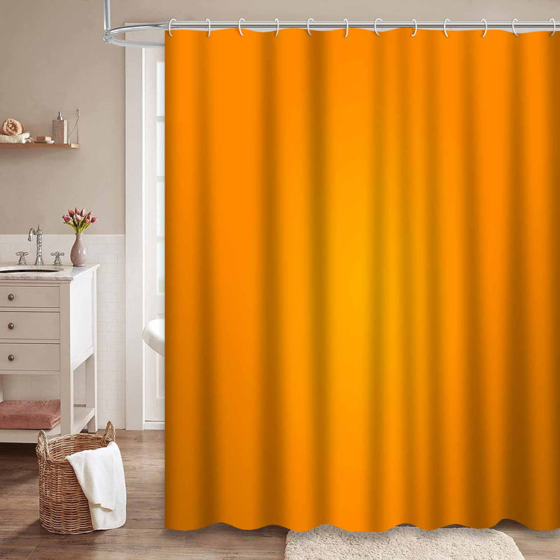 Rideau de douche Halloween avec 12 crochets, L 72 po x l 84 po
