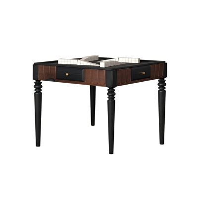 Table de salle à manger de style Mid-Century en bois de frêne blanc massif entièrement automatique