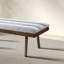 Banc gris clair Troni