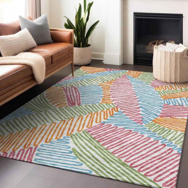 Tapis intérieur / extérieur Maliana, Rectangle 8 pi x 10 pi