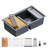 Quartz Undermount Sinks 32.5'' L Double Bowl Kitchen Sink-98291420