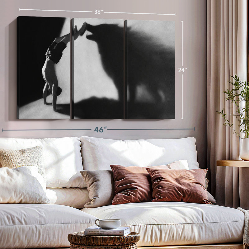 " Workout ", 24" H x 38" W