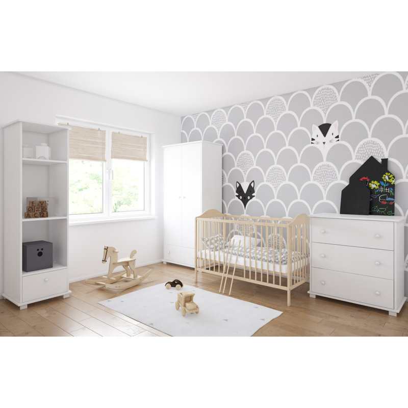 Toland Cot Bed, Brown