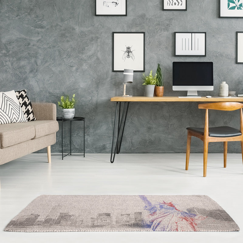 Chenille Indoor Rug, Rectangle 3' x 5'