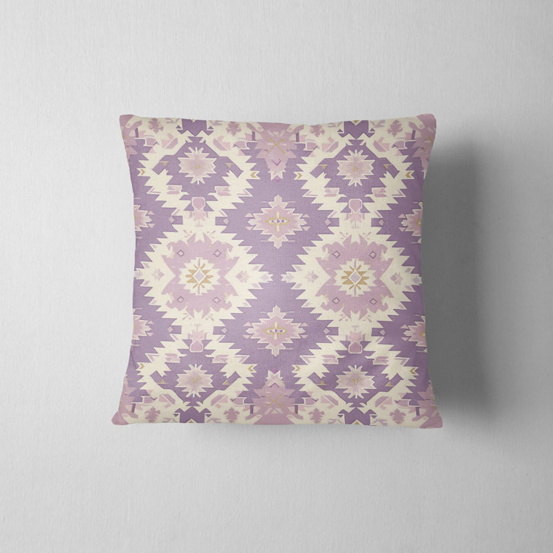 Housse de coussin décoratif Lila Elegance, H 16 po x l 16 po
