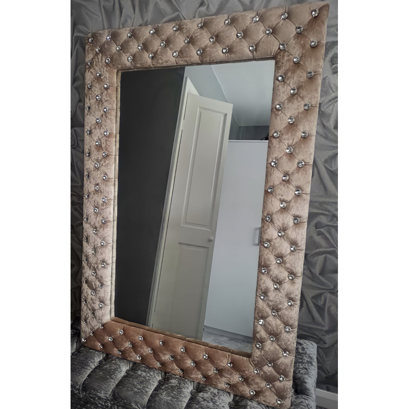 Leominster Wood Flat Wall Mirror