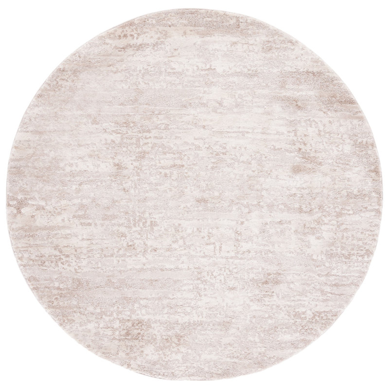 Tapis abstrait Century 300 Performance, Rond 6 pi 7 po