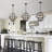 Isavela 20.47''W 6 - Light Dimmable Candle Style Globe Chandelier