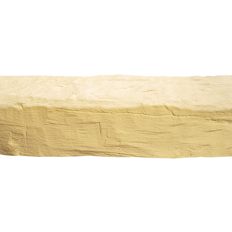 Poutre en faux bois H 5 1/8 po x l 153 po x P 8 po, Inachevé, H 5,125 po x l 8 po x P 153 po, 2 Pack