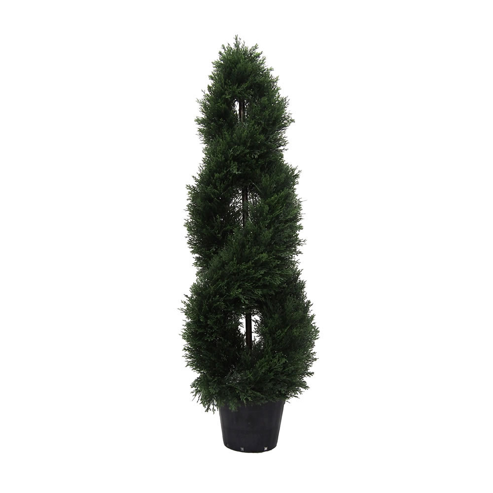 Vickerman Boxwood Double Spiral Everyday Topiary Wayfair