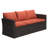 Barrada 7 - Person Patio Conversation Set with Cushions-780622013