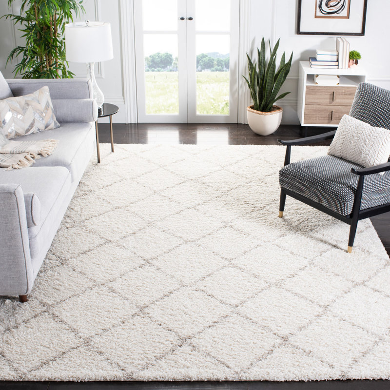 Tapis géométrique Agadir Performance, Rectangle 5 pi 1 po x 7 pi 6 po