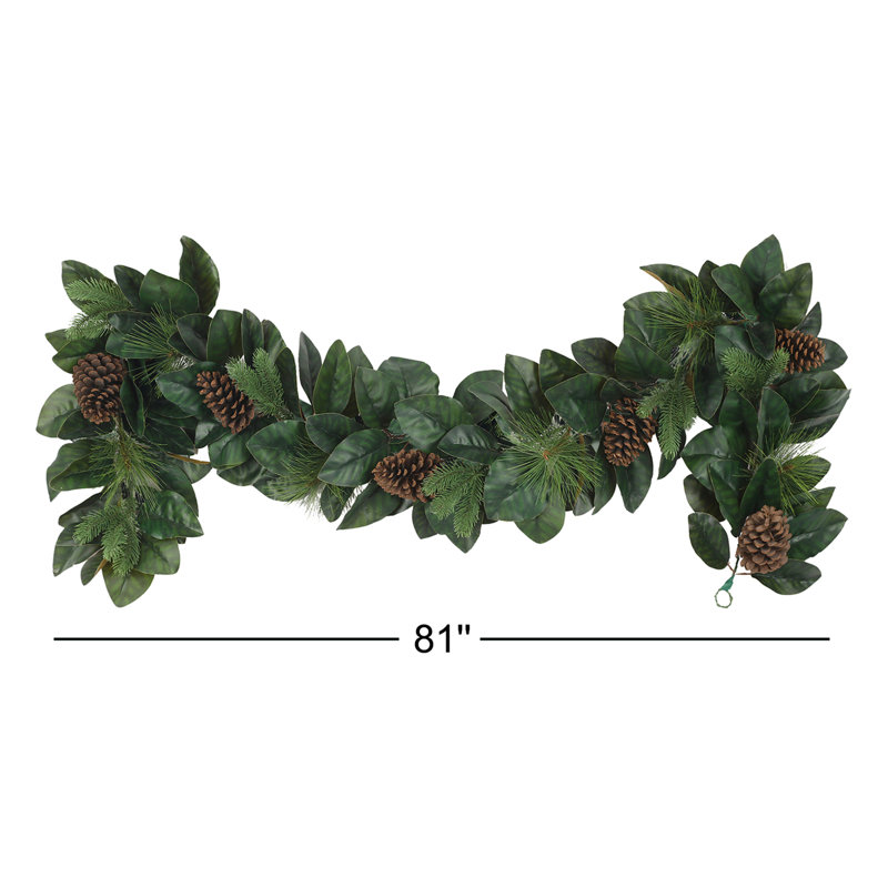 81'' in. Faux Garland