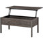 Table basse à plateau relevable moderne 39 "avec compartiment de rangement caché-646900239