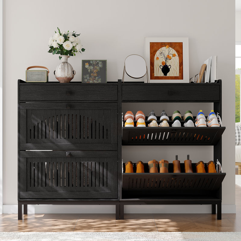 12 Pair Boot Storage, Black