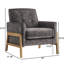 Fauteuil d'appoint à dossier capitonné Matson-1693529629