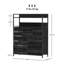 79cm W 7 - Drawer Chest of Drawers-696496010