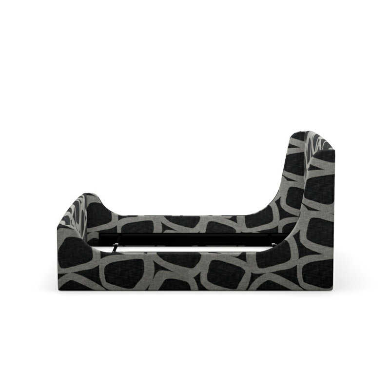 Swan Upholstered King Bed, King, Keegan 225729