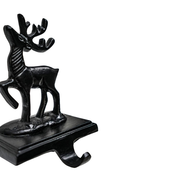 Alpen Home Cast Iron Deer Stocking Holder | Wayfair.co.uk